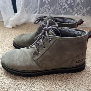 Men UGG Neumel Chuckka Boots‎ Suede Sheepskin Size 12